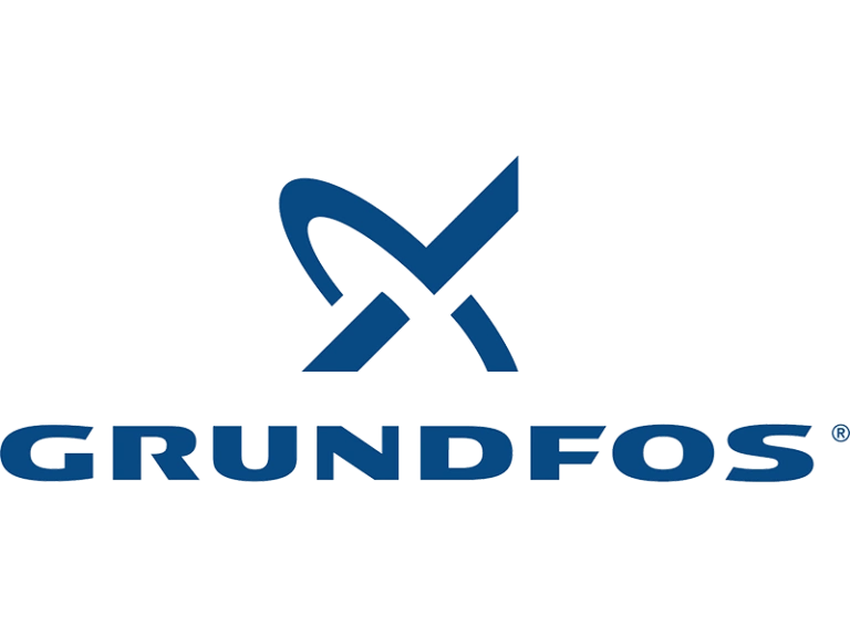 Логотип производителя насосов Grundfos