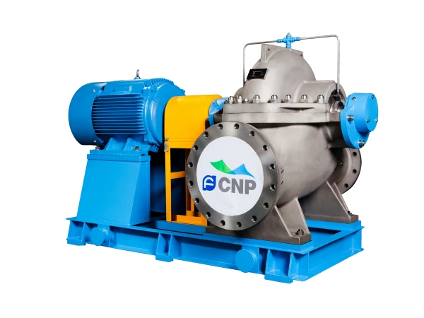 Насос CNP NSC двухстороннего всасывания с осевым разъёмом корпуса