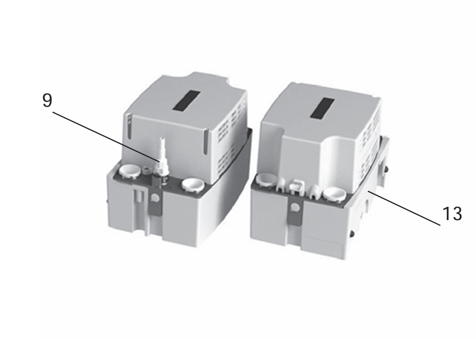 Конструкция Grundfos CONLIFT1 схема 3